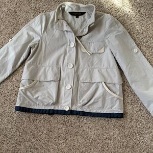 Coach Light Gray Utility Jacket
